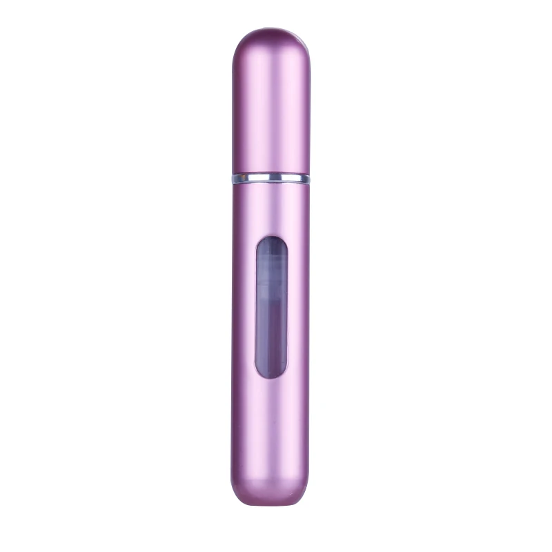 OSHIONER 5 мл/8 мл портативный мини многоразовый флакон-спрей для духов алюминиевая бутылка с пульверизатором для путешествий контейнер с духами - Цвет: 8ml matte pink