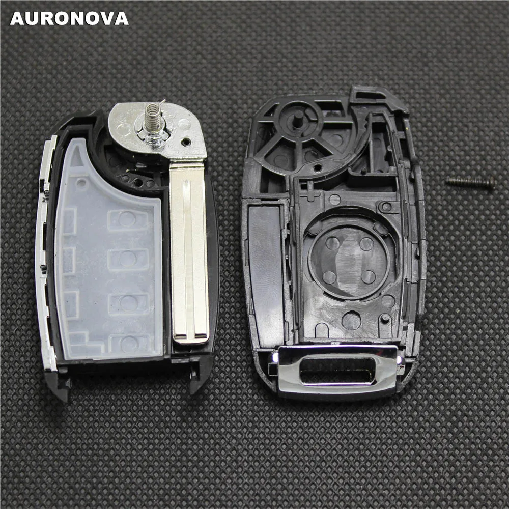 Auronova заменить складной оболочки для Kia K2 K3 K5 Carens Cerato Форте Sportage 3 кнопки дистанционного ключа автомобиля чехол "сделай сам"