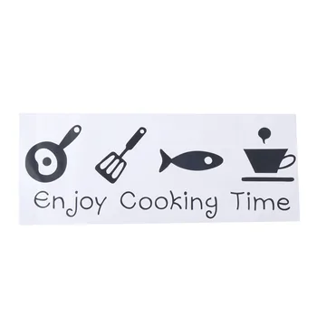 DIY 3D Design Creative Wall Stickers Kitchen Decal Home Decor Restaurant Decoration Wall Art