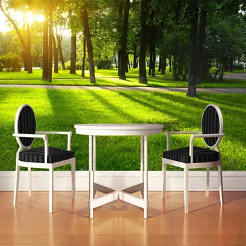 

Custom 3D Photo Wallpaper Modern Minimalist Park Nature Landscape Sunshine Woods Living Room Bedroom Wall Mural Wallpaper Print
