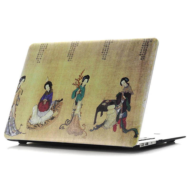 

Map Nautical Chart Painting Without Hollow Logo Matte Hard Laptop Protective Case Cover for Macbook Air Pro Retina 11 12 13 15