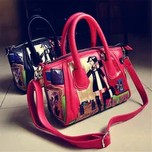 Женская сумка диагональ Вышивка Крестом Пакет ручной Вышивка цветок шить личности смайлик сумка