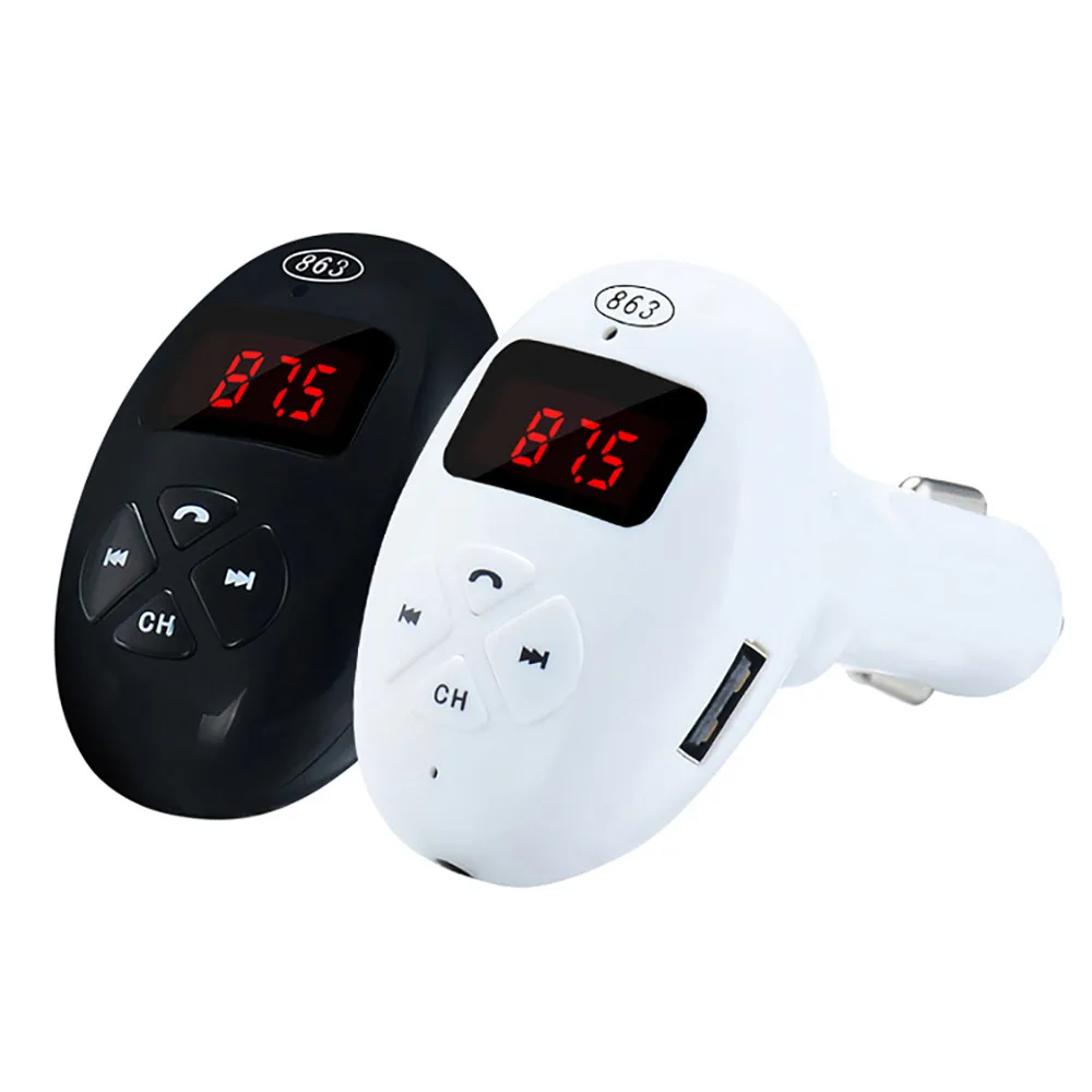Multifunction NEW 863 Gear Bar Car Bluetooth Hands-Free MP3 Player Charger Adapter kit vintage radio mp3 player Auto drpship | Автомобили
