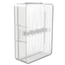 Дорожная переносная электрическая зубная щетка держатель головок 4 емкости Органайзер коробка для хранения Philips HX6013/HX6063/HX6730 пластиковый корпус