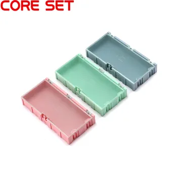 

3pcs SMD Storage Box SMT Electronic component container storage boxes electronic case kit Practical Jewelry Storage Case