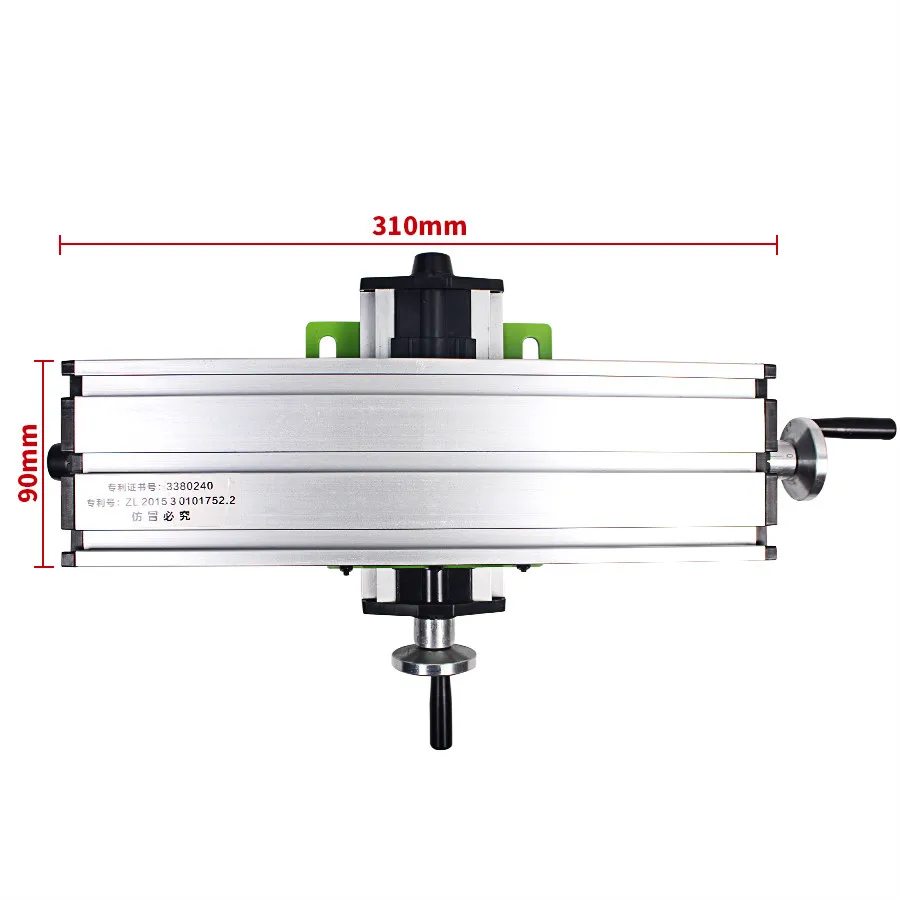 Миниатюрный Прецизионный Универсальный фрезерный станок скамья дрель тиски приспособление Рабочий стол X Y-axis Регулировка координатный