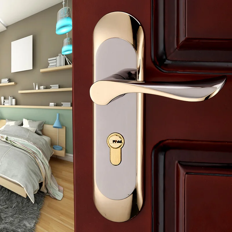 

2018 Fechadura Fechadura Digital Free Shipping Supply Wooden Door Locks The Zinc Alloy Metal Lock Hold Hand A Bearing Universal