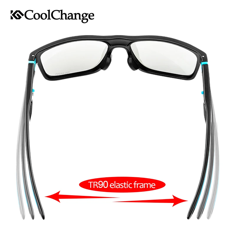 CoolChange Cycling Eyewear Outdoor TR-90 Photochromic Bicycle Glasses Polarized Goggles Glasses MTB Bike Equipments Men Women CoolChange Cycling Eyewear Outdoor TR-90 Photochromic Bicycle Glasses Polarized Goggles Glasses MTB Bike Equipments Men Women