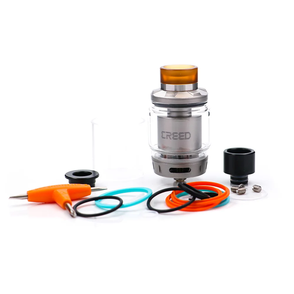 Оригинальный бак Geekvape Creed RTA с тремя взаимозаменяемыми воздушными потоками 6 5 мл