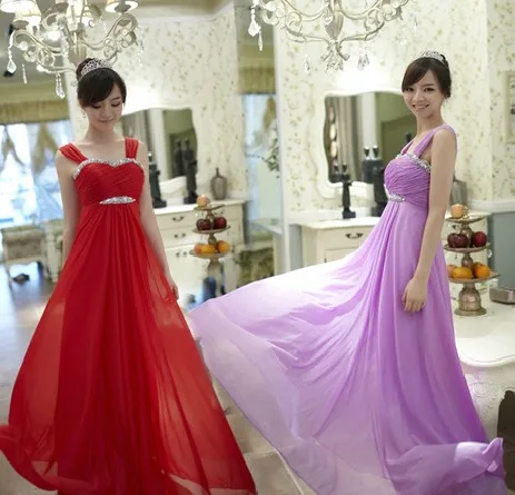 

free shipping spaghetti strap celebrity evening gowns thin paragraph formal dress bride new design women's long evening dresses