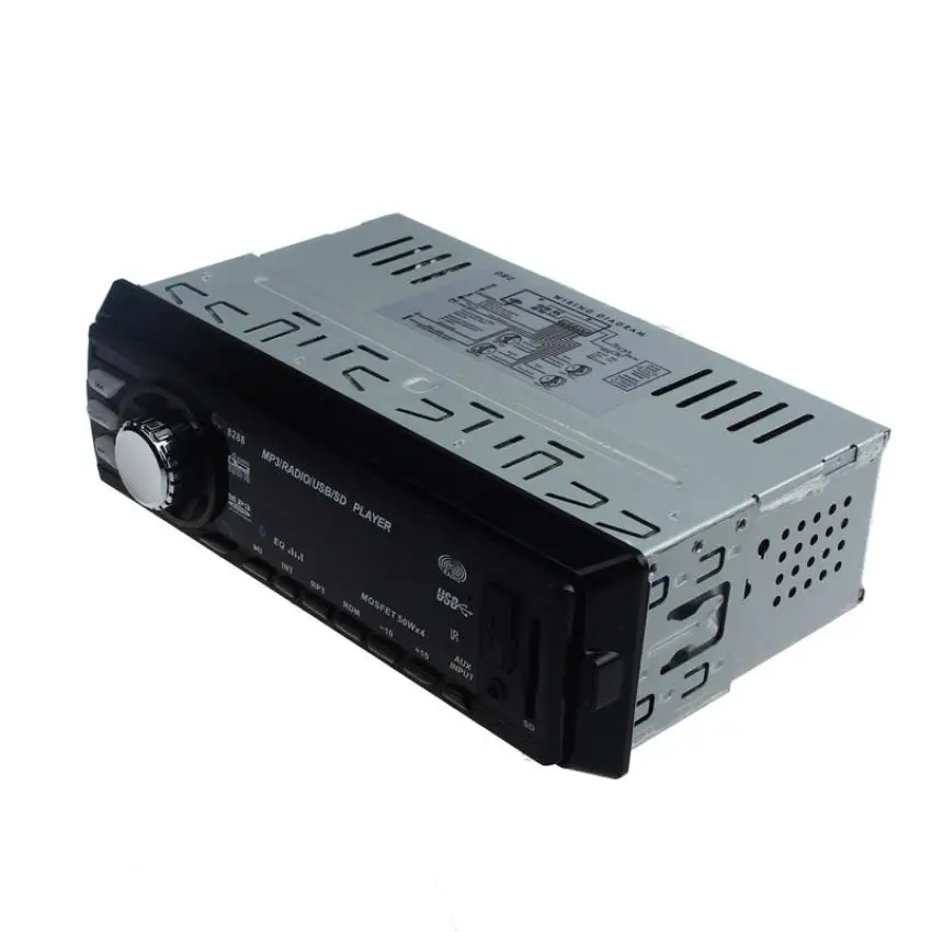 Надежный автомобильный bluetooth стереонаушники головное устройство MP3/USB/SD/AUX/FM Вход AUX в тире дропшиппинг jun29