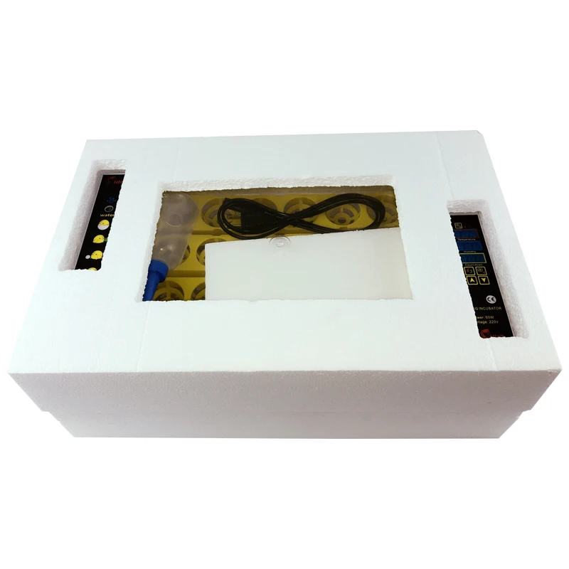 Adeeing 24-hole Double-fan Automatic Egg Incubator Temperature Control Hatcher for Hatching Chicken Duck Bird Quail Poultry Adeeing 24-hole Double-fan Automatic Egg Incubator Temperature Control Hatcher for Hatching Chicken Duck Bird Quail Poultry