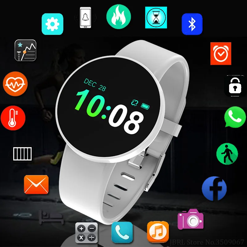 

Sport Smart Watch Men Women Smartwatch For Android IOS Fitness Tracker Electronics Smart Clock Health Smartwatch IP68 Waterproof