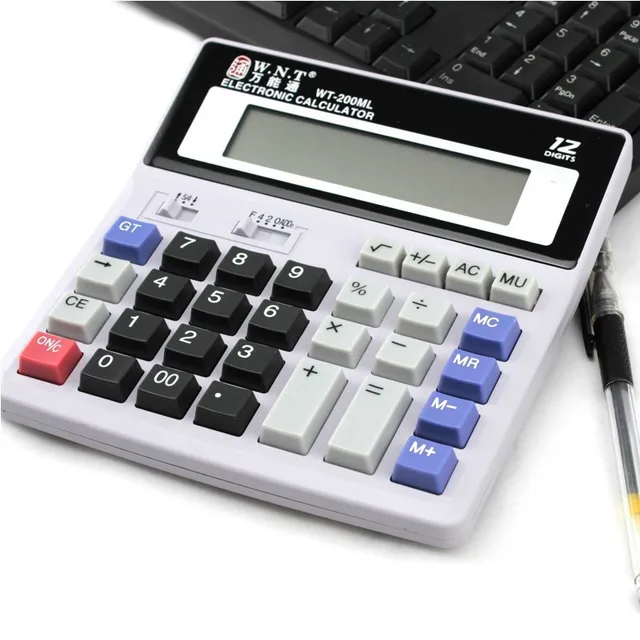 200ml Desktop Computer Business Financial Calculator Office Supplies 200ml Desktop Computer Business Financial Calculator Office Supplies Stationery Battery Account Calculate
