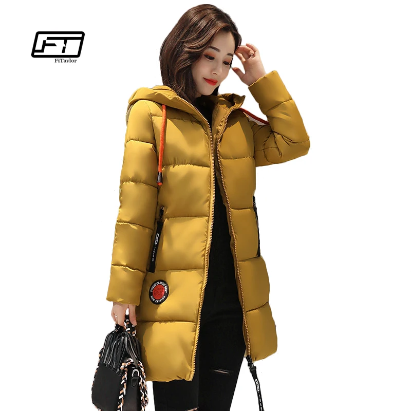 Fitaylor Female 2017 Fashion Winter font b Jacket b font Warm font b Women b font