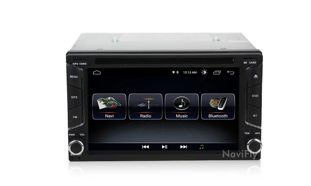 Excellent NaviFly universal 2 Din Car dvd radio player Android 8.1 GPS Navigation for Nissan/Toyota/VW/Focus/KIA Autoradio stereo 6
