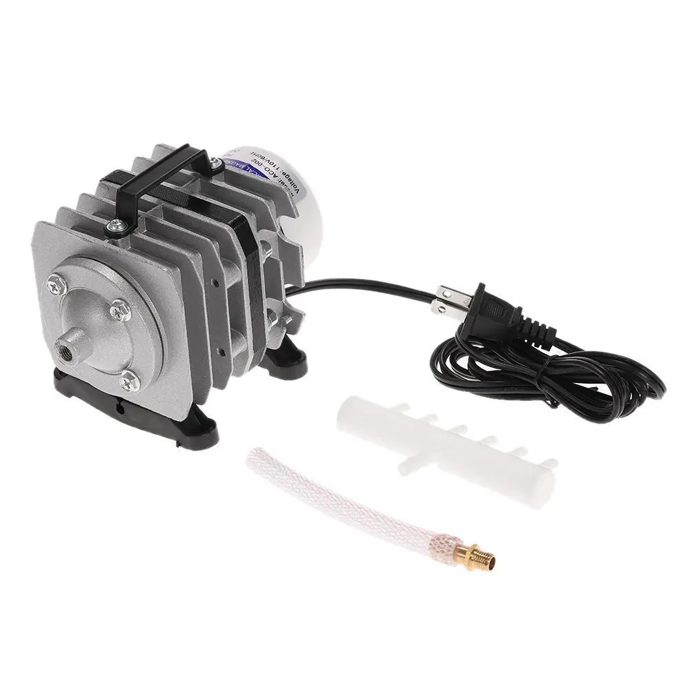 

NCFAQUA ACO-318 O2 Aquarium Air Compressor 45W 70L/min 6 Outlet Commercial Air Pump for Fish Tank Garden Pond Hydroponics System