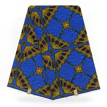 Не хлопок/ полиэстер африканская восковая ткань Анкара ткань последняя 6 ярдов африканская ткань, Африканский воск ткань