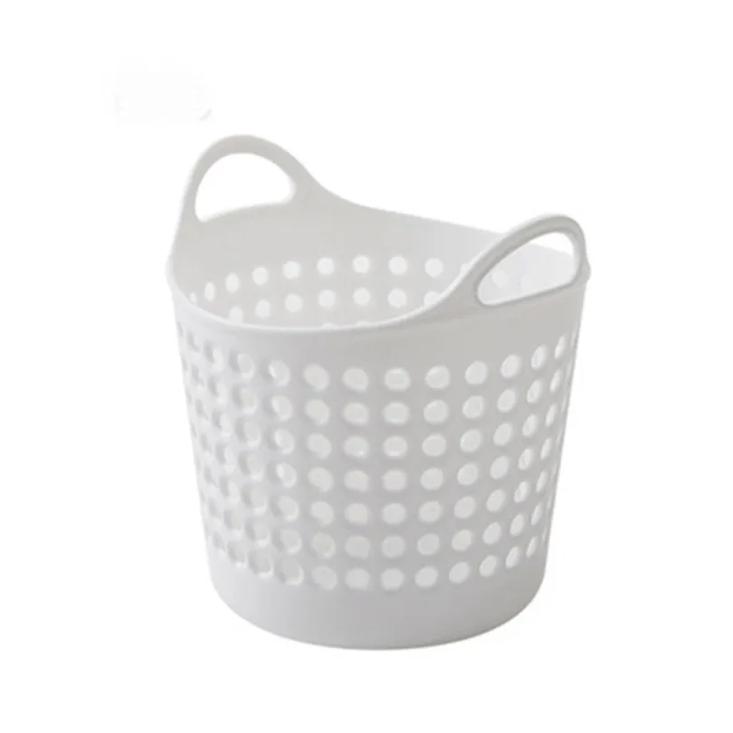 New 11.3x11cm Fashion Storage Basket Mini Desktop Storage Trash Basket Creative Trash Can Bath Toy Storage Baskets #4j03 (8)