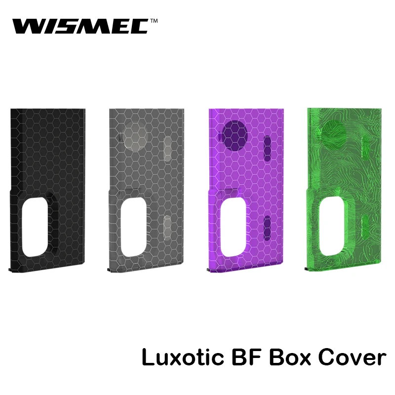 

Original Wismec Luxotic BF Box Side Cover Battery Protective Cover Replacement Cover For E Cigarette Luxotic BF Box Mod Vape