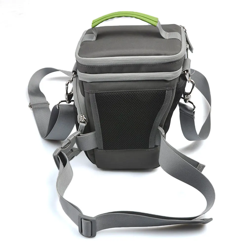 CADeN D1 камера сумки на плечо Фото Видео чехол Черный Зеленый Цифровой Мягкий Слинг Сумка с дождевиком для DSLR Canon Nikon
