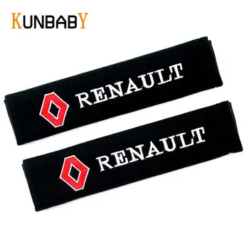 

KUNBABY 1Set/2pcs Car Styling Car Sticker all Cotton Case for Renault Duster Megane 2 Logan Renault Clio Accessories Car-Styling