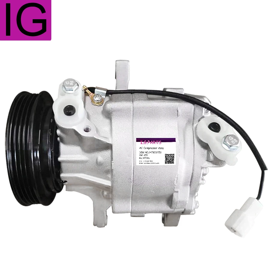 

SC06E AUTO Car air conditioning AC Compressor For Daihatsu Toyota Terios 447220-6910 4472206910 447220 6910 PV4 12V For Toyota