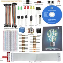 SunFounder Universal Starter Kit for Raspberry Pi Model B DIY Electronci Kit and Raspberry Pi NOT included