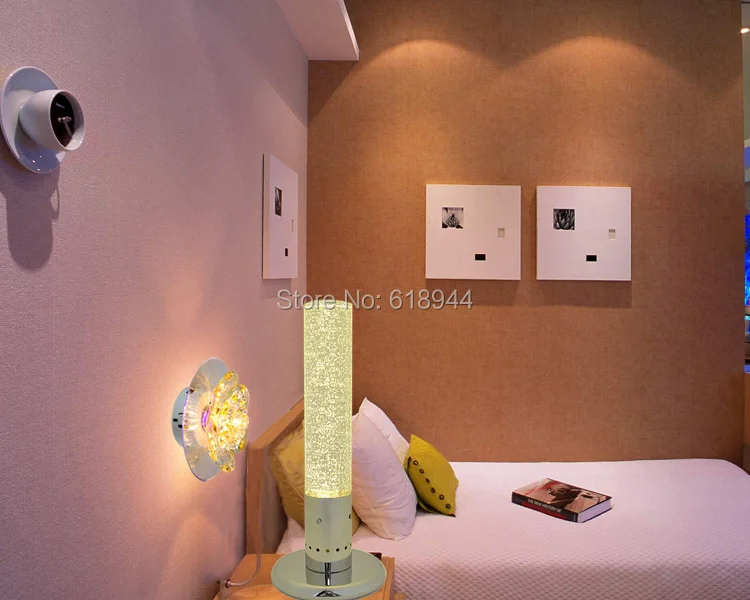 Современный светодиодный Кристалл нержавеющая стальная настольная лампа Lamparas настольные лампы для спальни Lampe Deco прикроватная лампа современная спальня абажуры