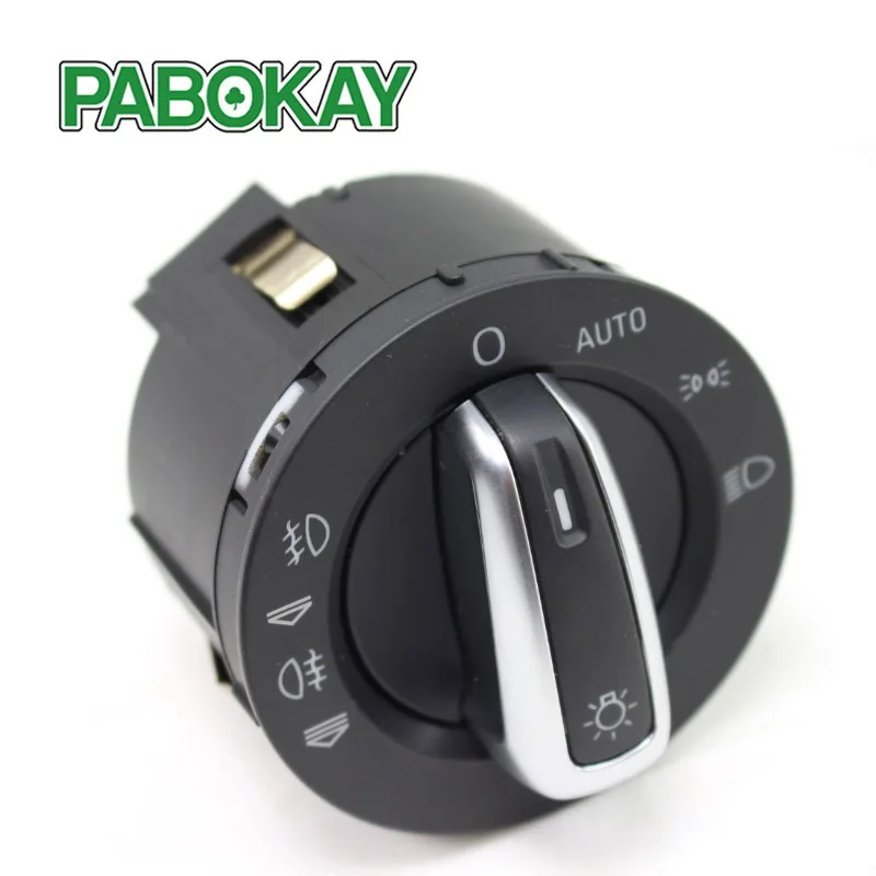 

100% Brand ! Chrome Headlight Switch Contorl w/ Auto For AUDI A6 S6 C6 RS6 Allroad Q7 4FD941531A , 4F1941531E