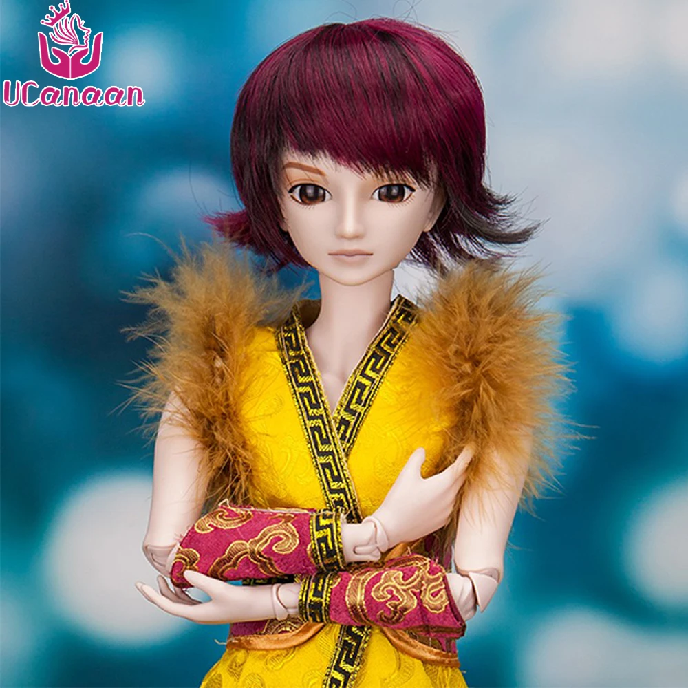 

Ucanaan 1/3 Large BJD/SD Doll Jointed Body Activity Personality Hairstyle Dress Offer Ball And Make Up Gift For Boys Toys