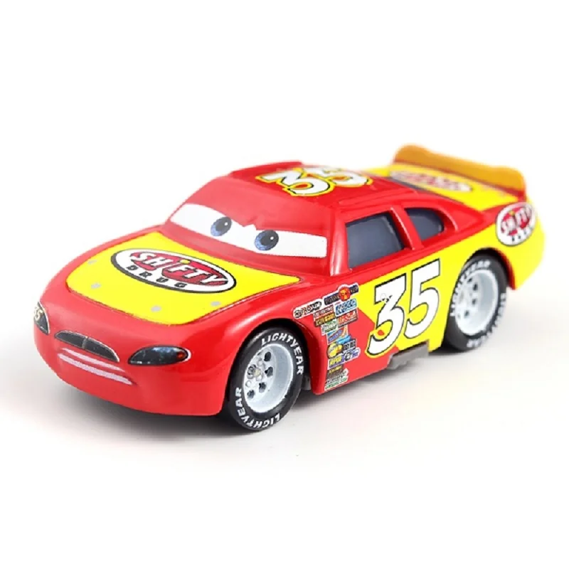 Disney Pixar Cars 2& Cars 3 сказочная молния Mcqueen& McQueen металлическая литая игрушка автомобиль 1:55 Свободные Новое - Цвет: 32
