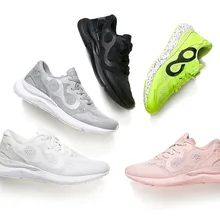 Новинка, мужские кроссовки, wo, мужская спортивная Уличная обувь, Mi smart sneaker, высокая эластичная амортизация, трикотажная дышащая обувь