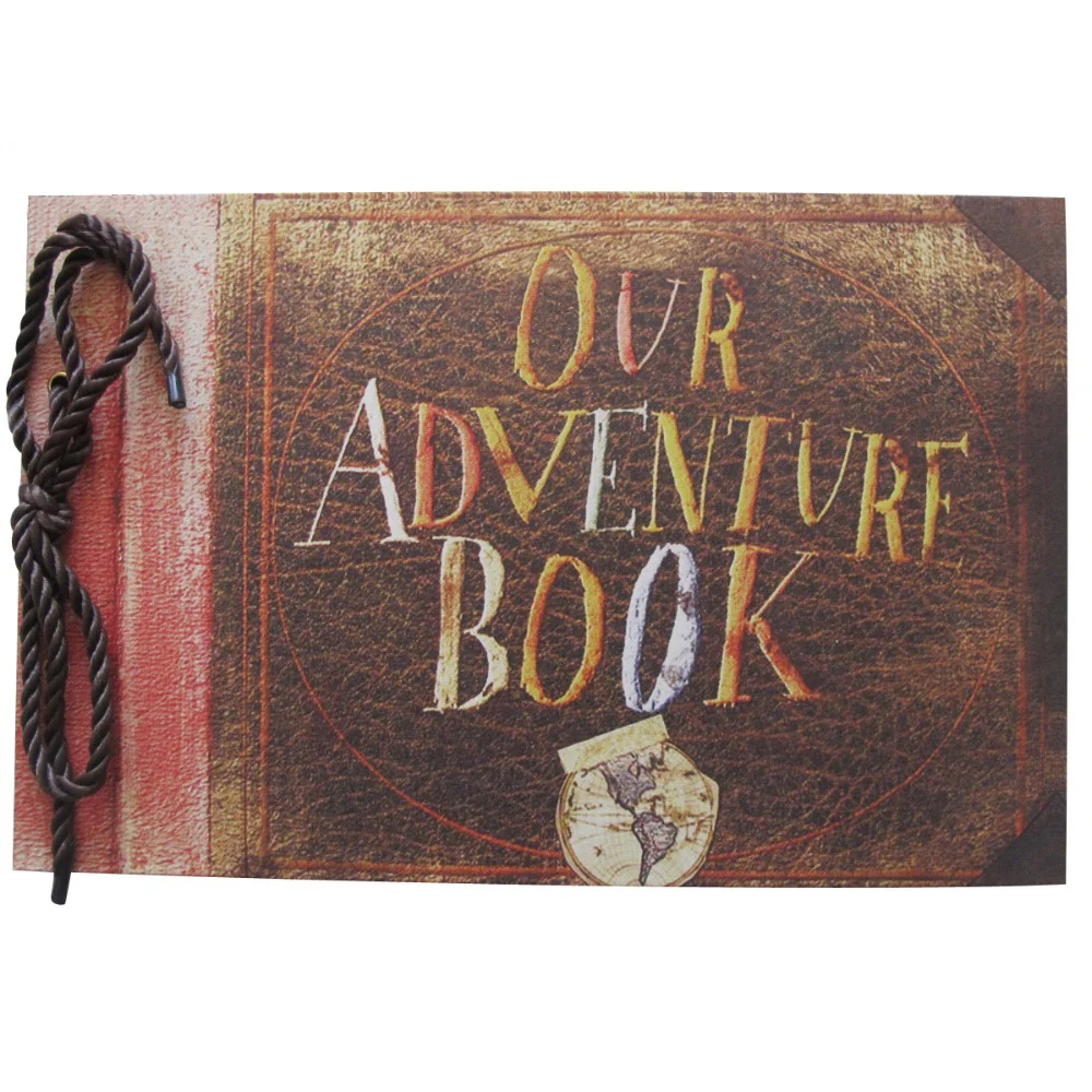 

My Adventure Book,Our Adventure book,Our adventure book UP, ,DIY Scrapbook, photo album, 80 pages, wedding album,Christmas gift.
