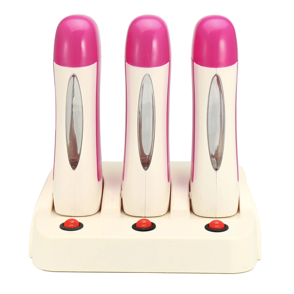 

3Pcs Wax Heater Cartridge Machine Roll On Depilatory Waxing Paraffin Epilator Hair Removal Depilation Waxing Set Full Body Lady