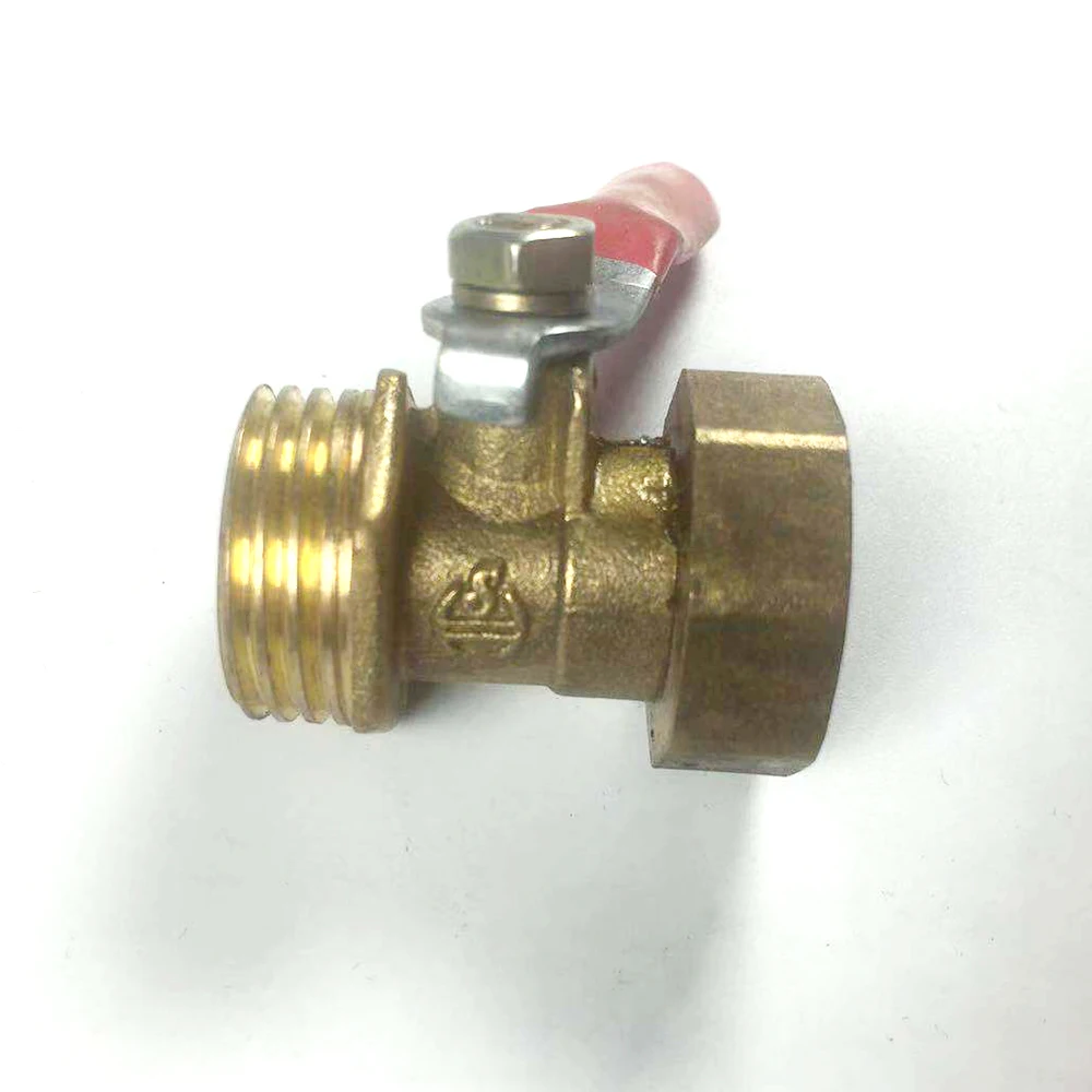 1/2 &quotBSP Female x 1/2&quot BSP Male Thread 1/4 1/4&quot двусторонний латунный шаровой клапан для масла