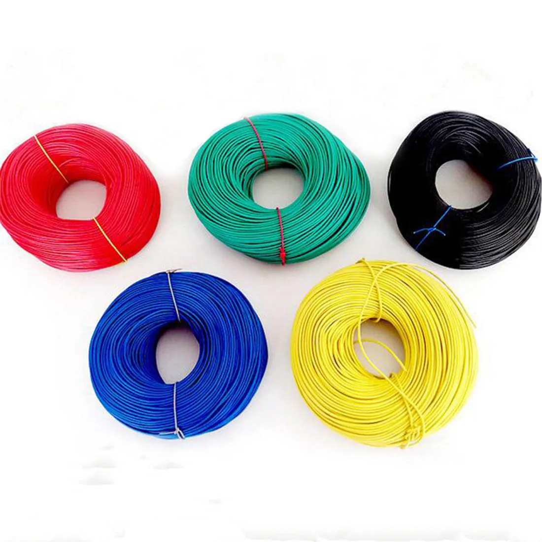 

5meters/lot 15AWG RV Wire 1.5mm Multi-strand Flexible Stranded Cord Electrical Equipment Copper Core PVC Wire DIY