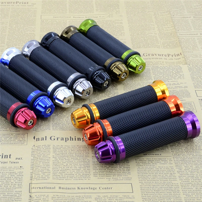 1 Pair Durable Anti-Skid Motorcycle Handlebar Hand Grips Modification Accessory MAGT Motorcycle Handlebar Grip Purple 1 Pair Durable Anti-Skid Motorcycle Handlebar Hand Grips Modification Accessory MAGT Motorcycle Handlebar Grip Purple