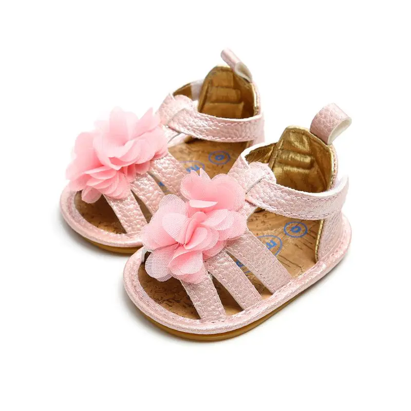 

Princess Baby Girl Sandals Summer Baby Girl Shoes Leather Foral Baby Girl Sandals Newborn Baby Shoes Beach Sandals