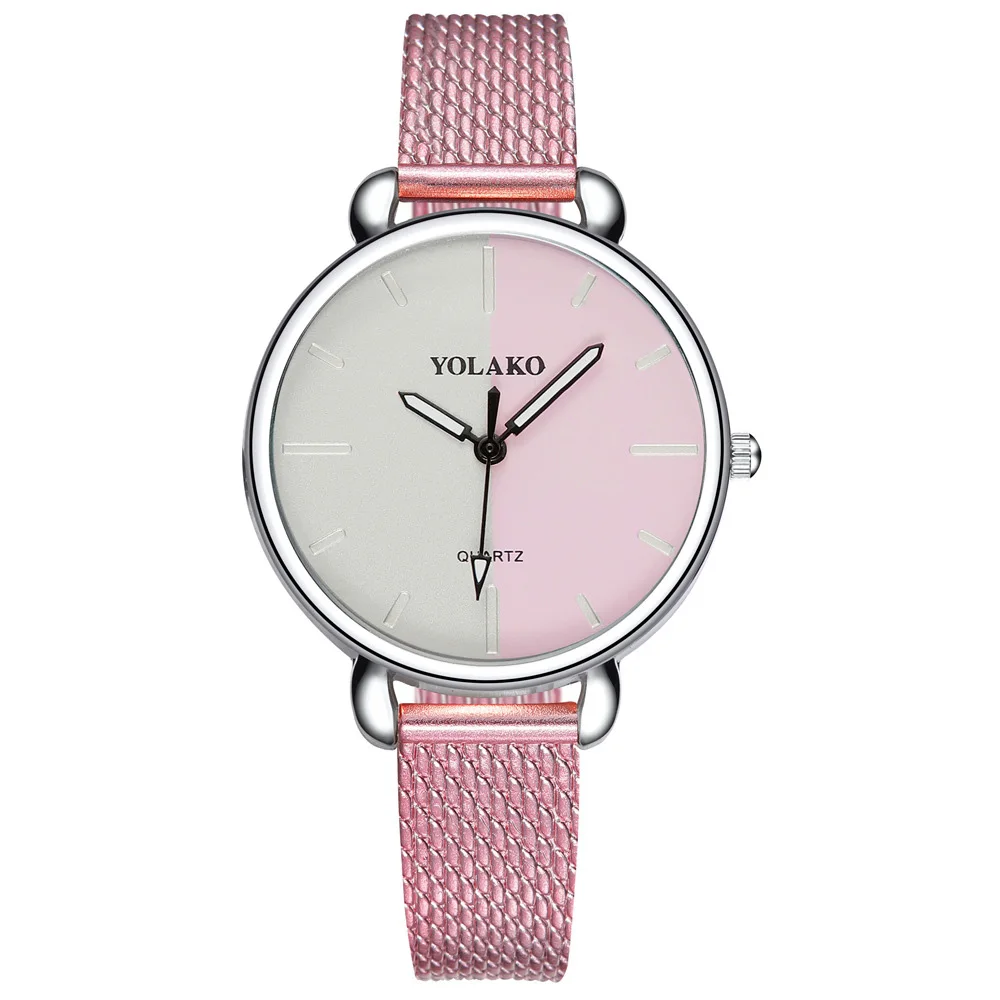 

Fashion Big Brand Women Stainless Steel Strap Quartz Wrist Watch Luxury Simple Style Designed Watches Women's Clock