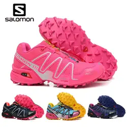 Salomon Скорость Крест 3 CS дышащая Спортивная обувь zapatillas Открытый кроссовки Solomon спортивные для женщин