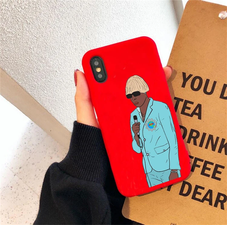 Tyler, The Creator- IGOR Colored soft silicone phone case for iphone 6 6s 6plus 7 7plus 8 8plus XR XS XSMAX 11 pro - Цвет: DHSR-21935