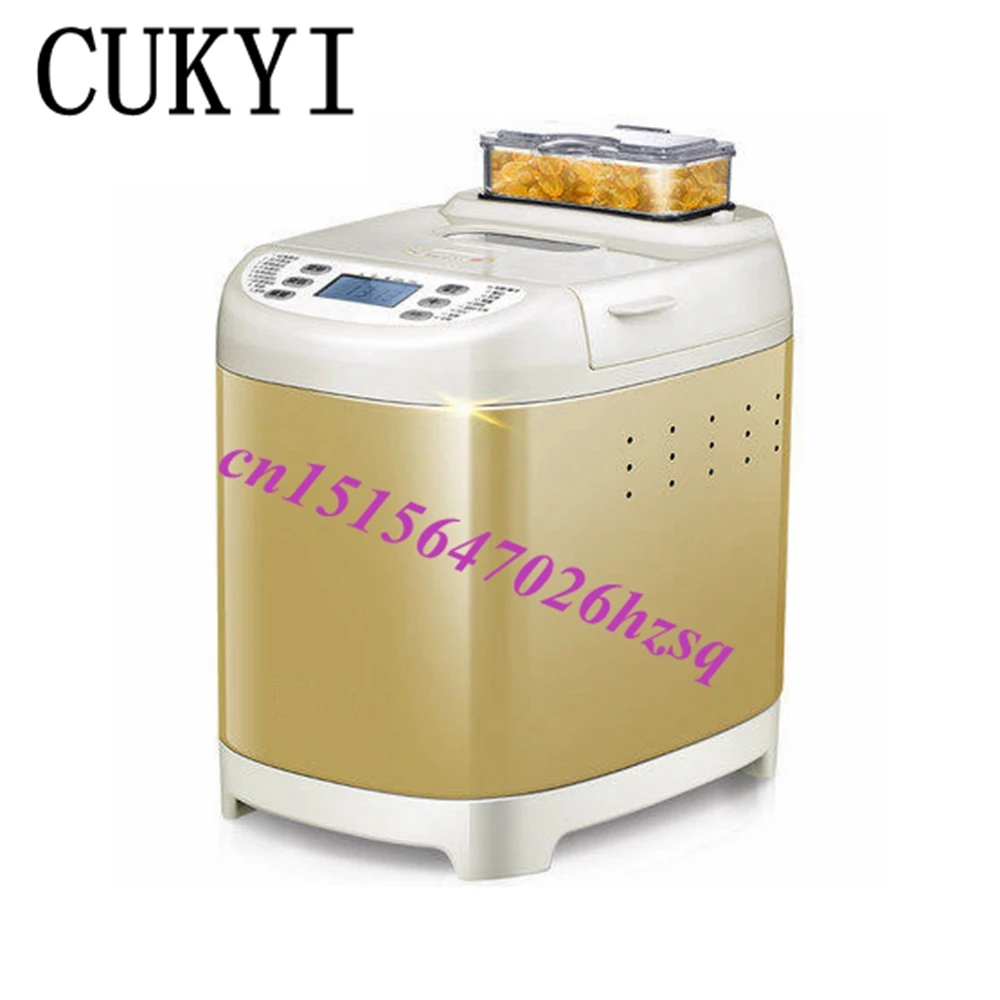 

CUKYI household automatic multifunction bread machine Sprinkle fruit material automatically
