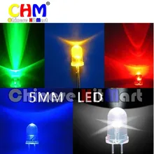 Хорошее качество New1000pcs/лот 5 мм круглый супер яркий белый СВЕТОДИОДНЫЙ Световой Диод комплект 12000-14000MCD# J277