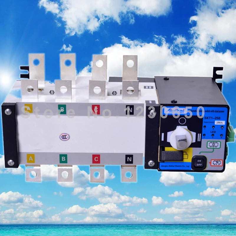 

Automatic Transfer Switch 4P(ATS 250A) for generator
