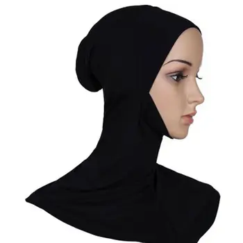 

Hat Cap Inner Hijabs Women Muslim Islamic Wrap Headscarf Neck Full Cover Scarf