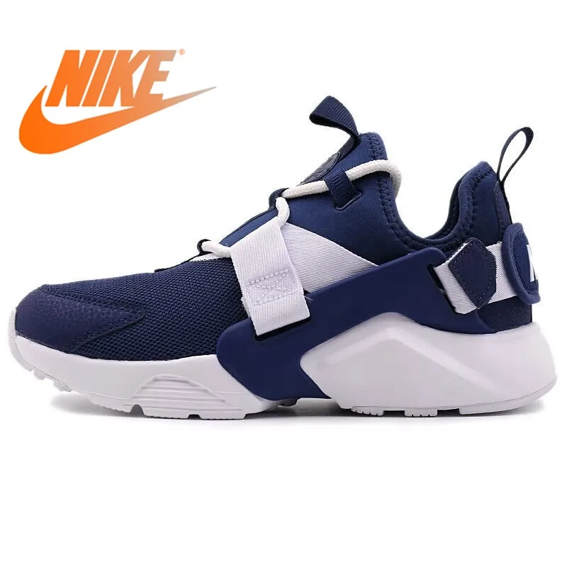 

Original 2018 NIKE AIR HUARACHE CITY LOW Women's Running Shoes Slip-on Sneakers Stability Breathable Comfortable Shoes AH6804