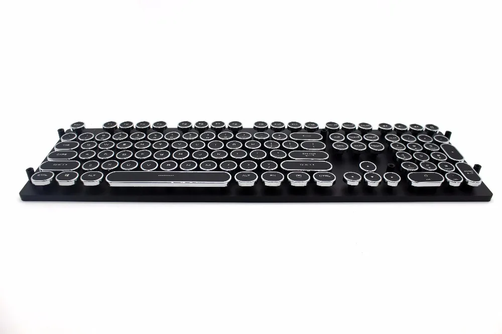 

Free shipping Typewriter ABS Keycap Set 108 87 For MX Switches Mechanical Keyboard