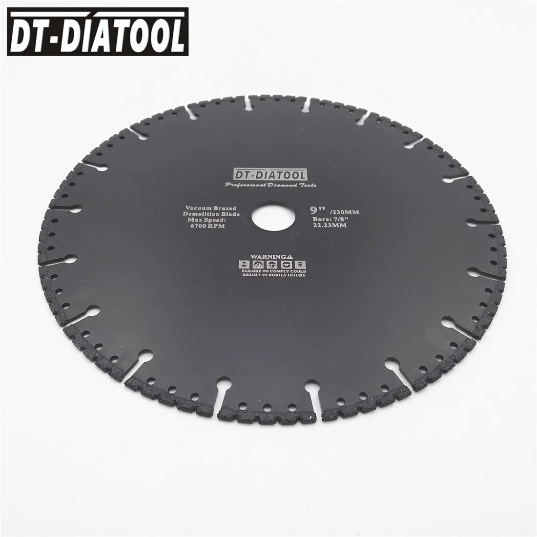 DT-DIATOOL 1 шт. " /230 мм профессиональные универсальные алмазные режущие диски для демонтажа стали железобетонной пилы