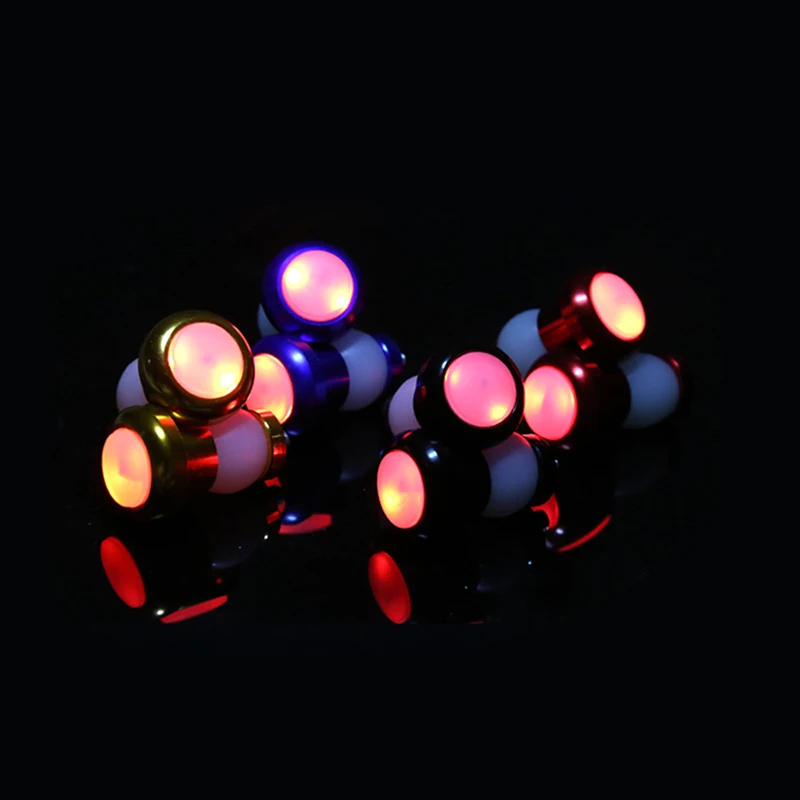 Excellent 1Pair Bike Light Turn Signal LED Handlebar Indicator Lights Flashing Mountain MTB Bike Bar End Cap Bicycle Accessories 3